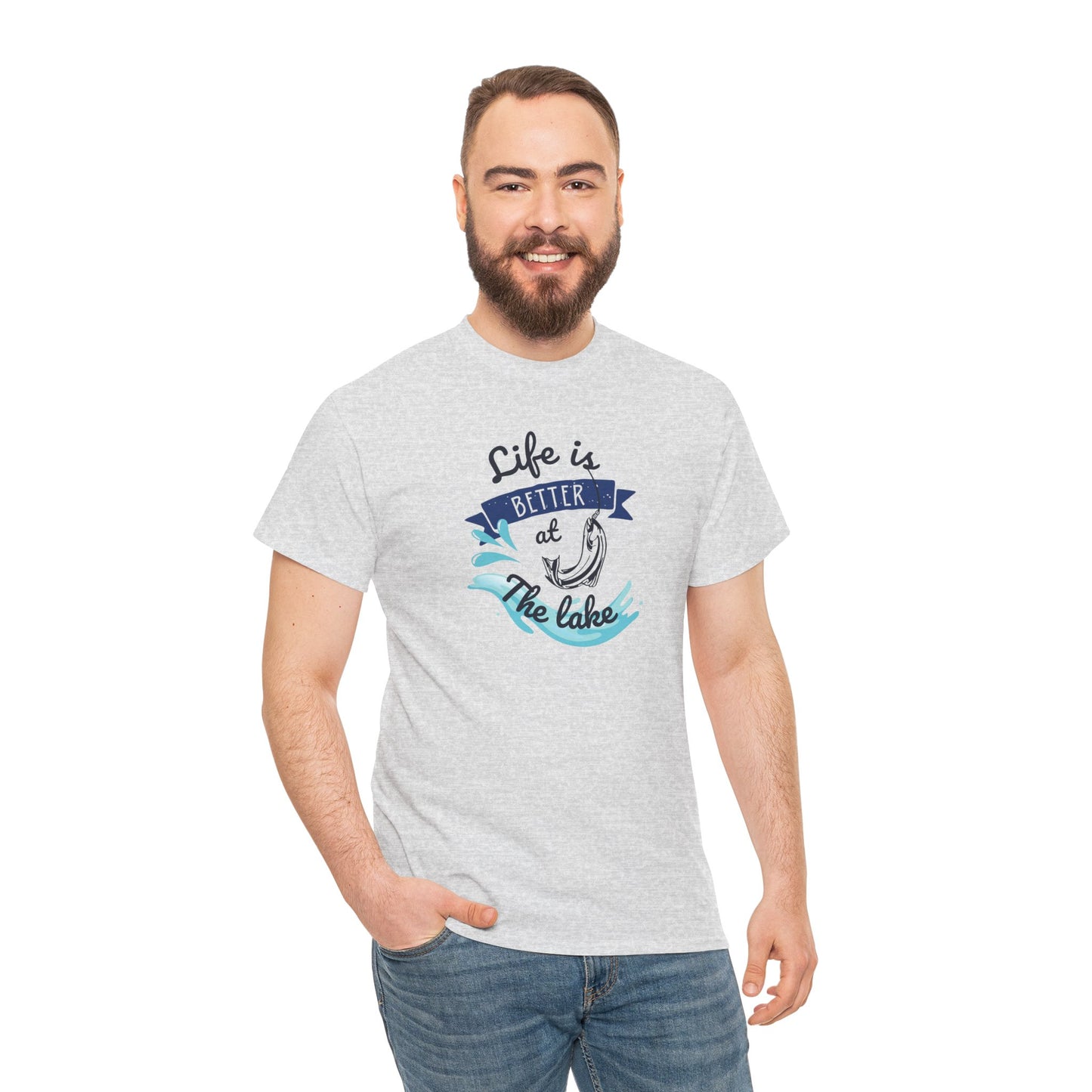 Lake Fishing Unisex Tee