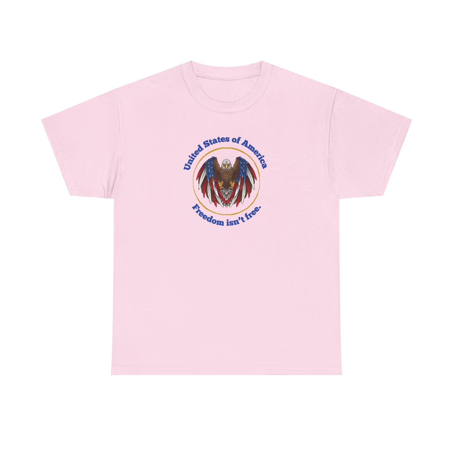 Patriotic Eagle Tee - USA Freedom