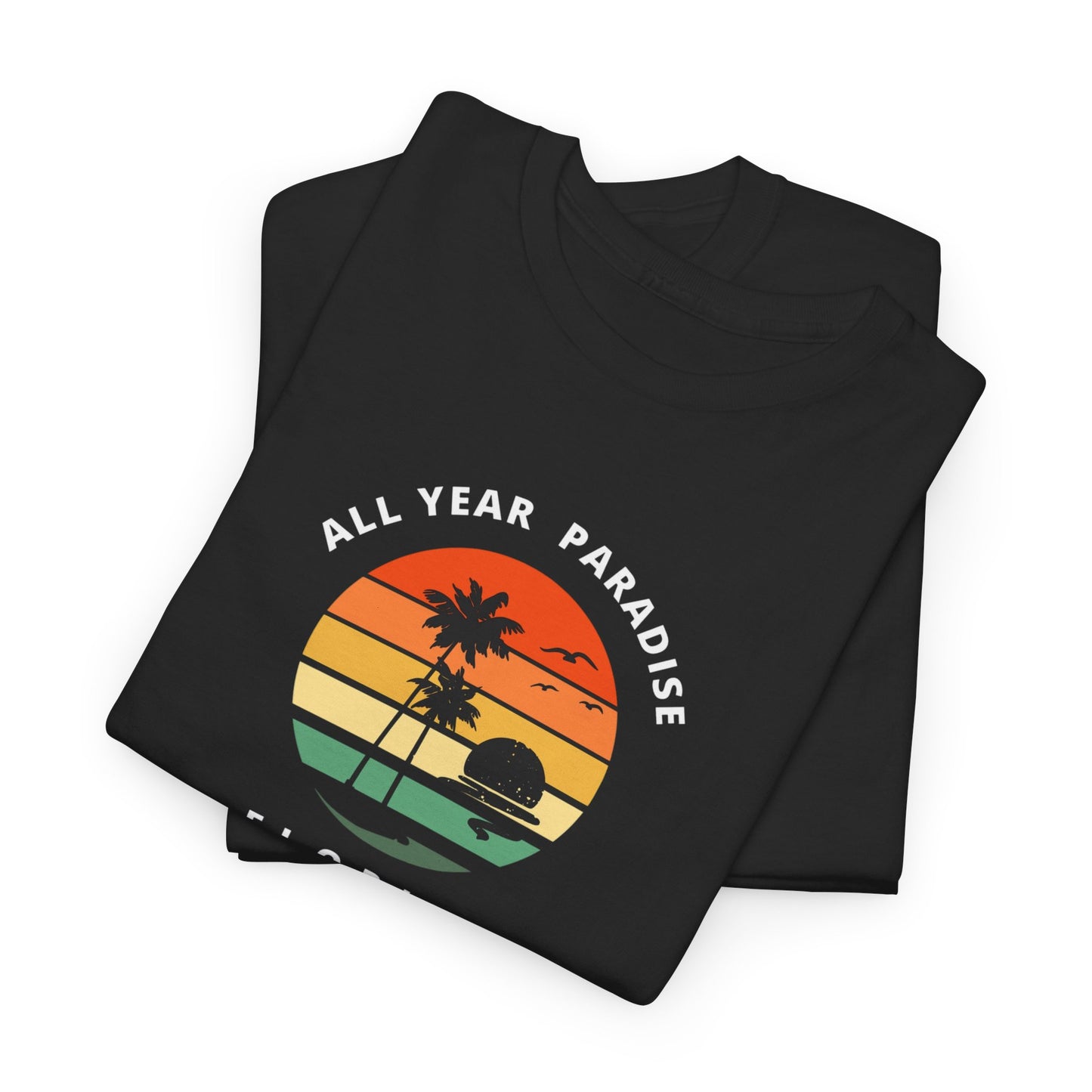 Vintage Sunset Graphic Tee, Casual T-Shirt, Summer Vibes Shirt, Beachwear, Gift for Him/Her, Cozy Everyday Wear