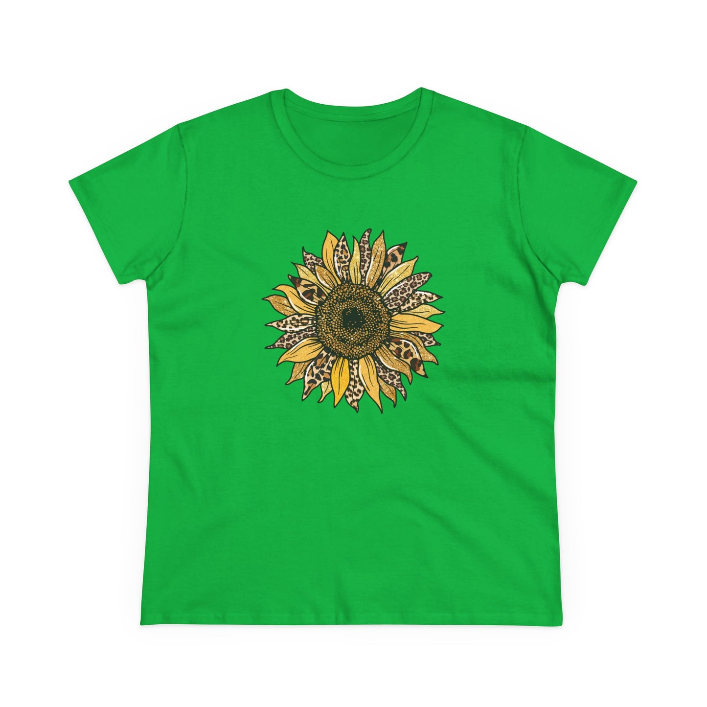 Leopard Print Women's T Shirt Animal Print T Shirt Cheetah Tee