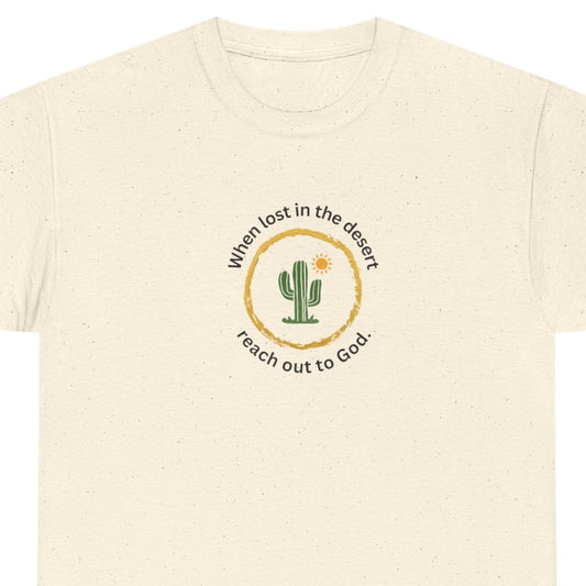Christian Cactus Tee God T Shirt Graphic Unisex