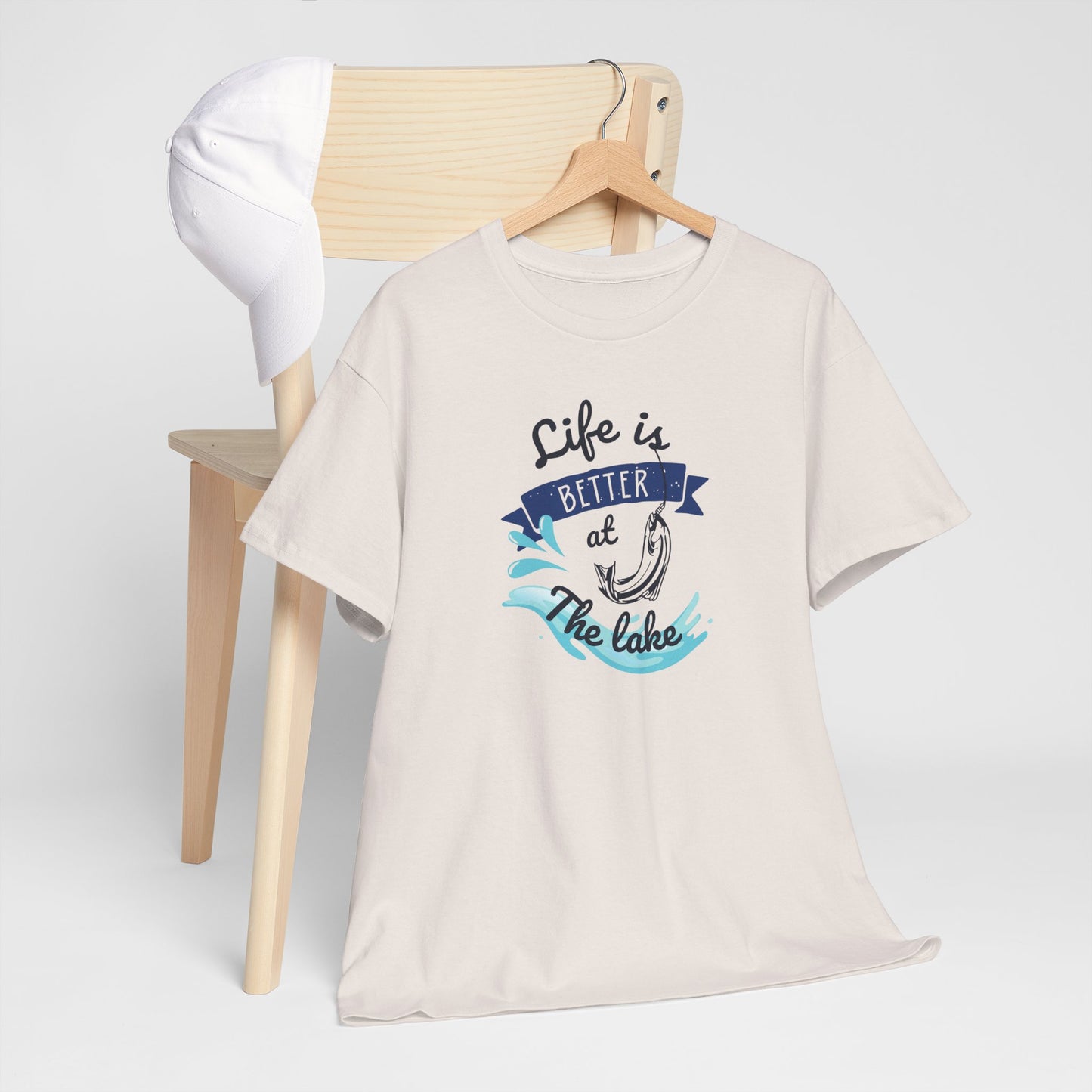 Lake Fishing Unisex Tee