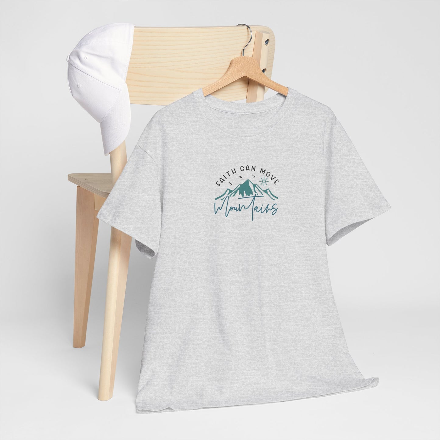 Faith Can Move Mountains Christian T-Shirt