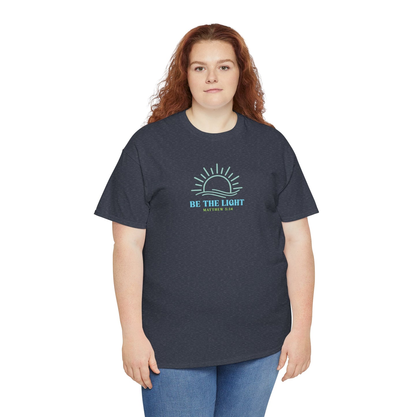 Christian Graphic Tee Be The Light