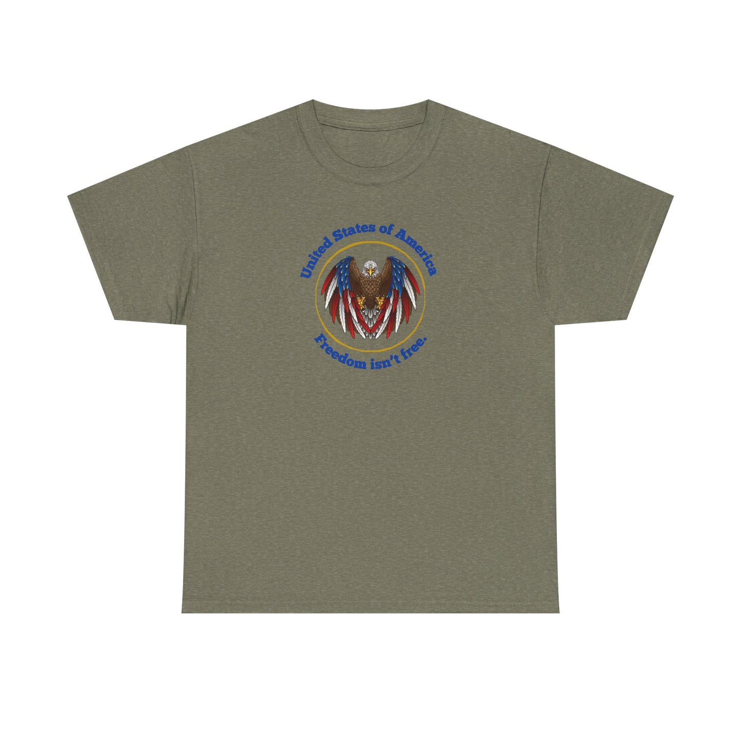 Patriotic Eagle Tee - USA Freedom