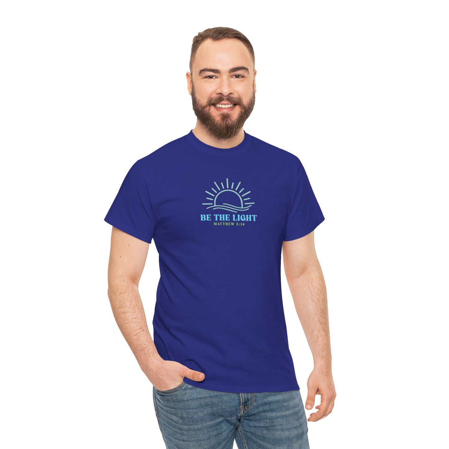 Christian Graphic Tee Be The Light