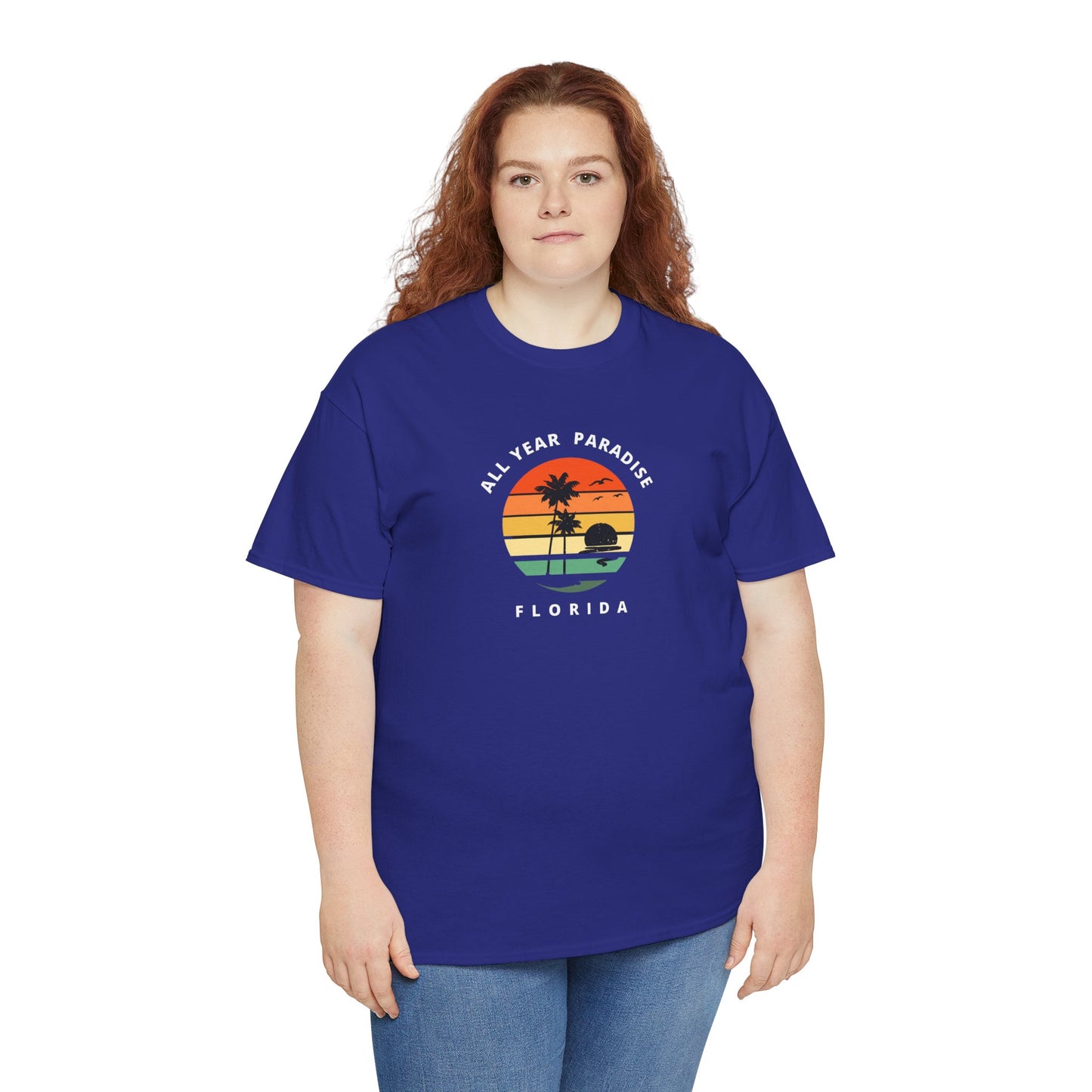Vintage Sunset Graphic Tee, Casual T-Shirt, Summer Vibes Shirt, Beachwear, Gift for Him/Her, Cozy Everyday Wear