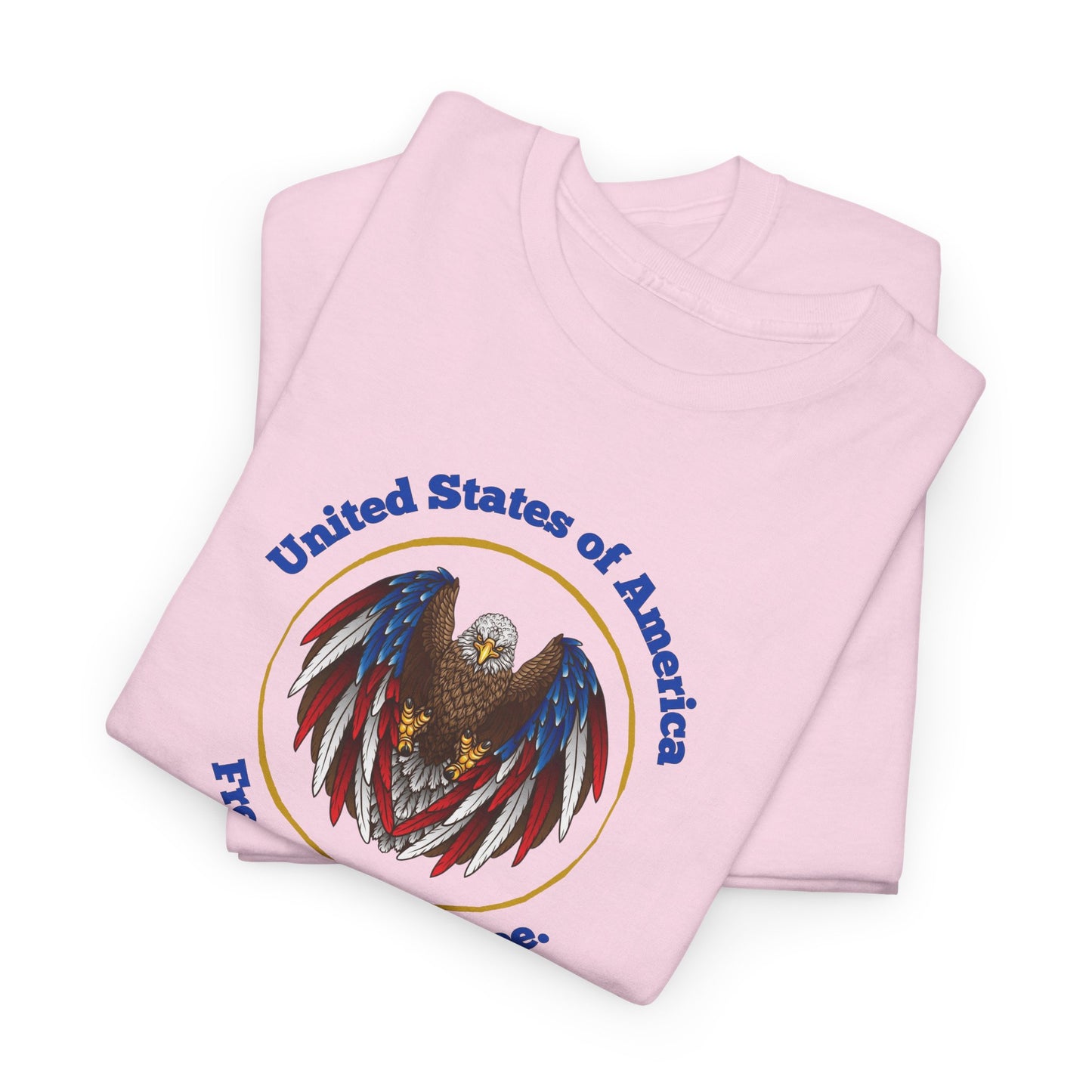 Patriotic Eagle Tee - USA Freedom