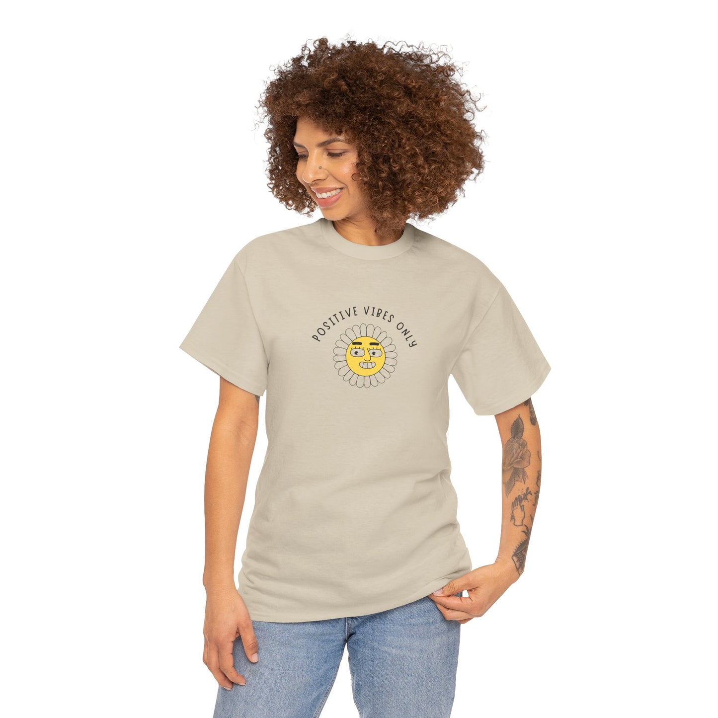 Positive Vibes Unisex Tee Funny Saying Men's Women's