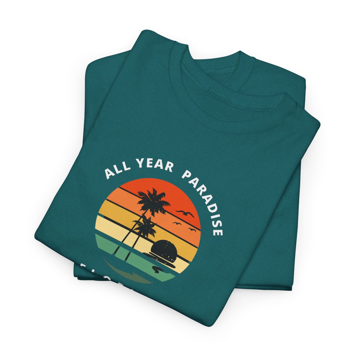 Vintage Sunset Graphic Tee, Casual T-Shirt, Summer Vibes Shirt, Beachwear, Gift for Him/Her, Cozy Everyday Wear