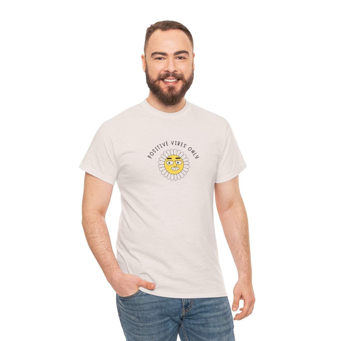 Positive Vibes Unisex Tee Funny Saying Men's Women's