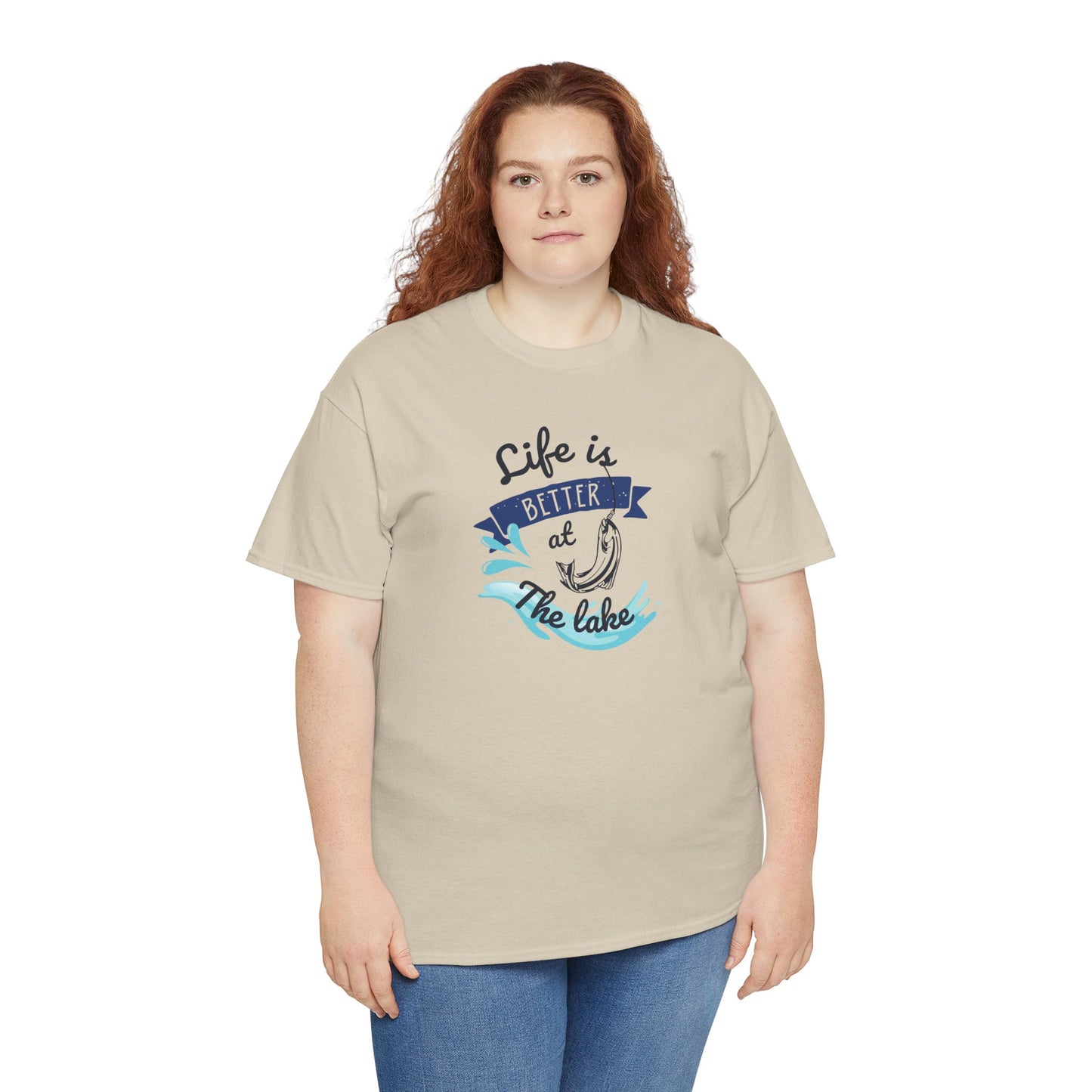 Lake Fishing Unisex Tee