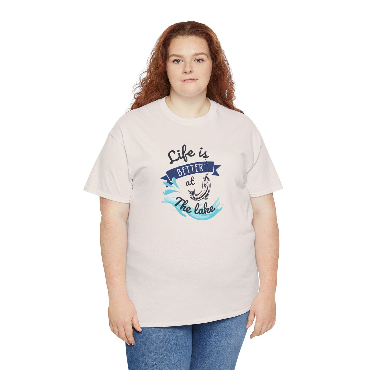 Lake Fishing Unisex Tee