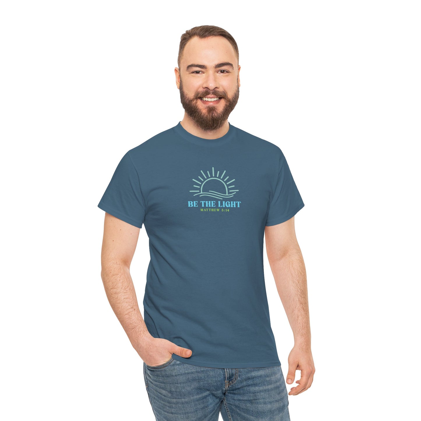 Christian Graphic Tee Be The Light