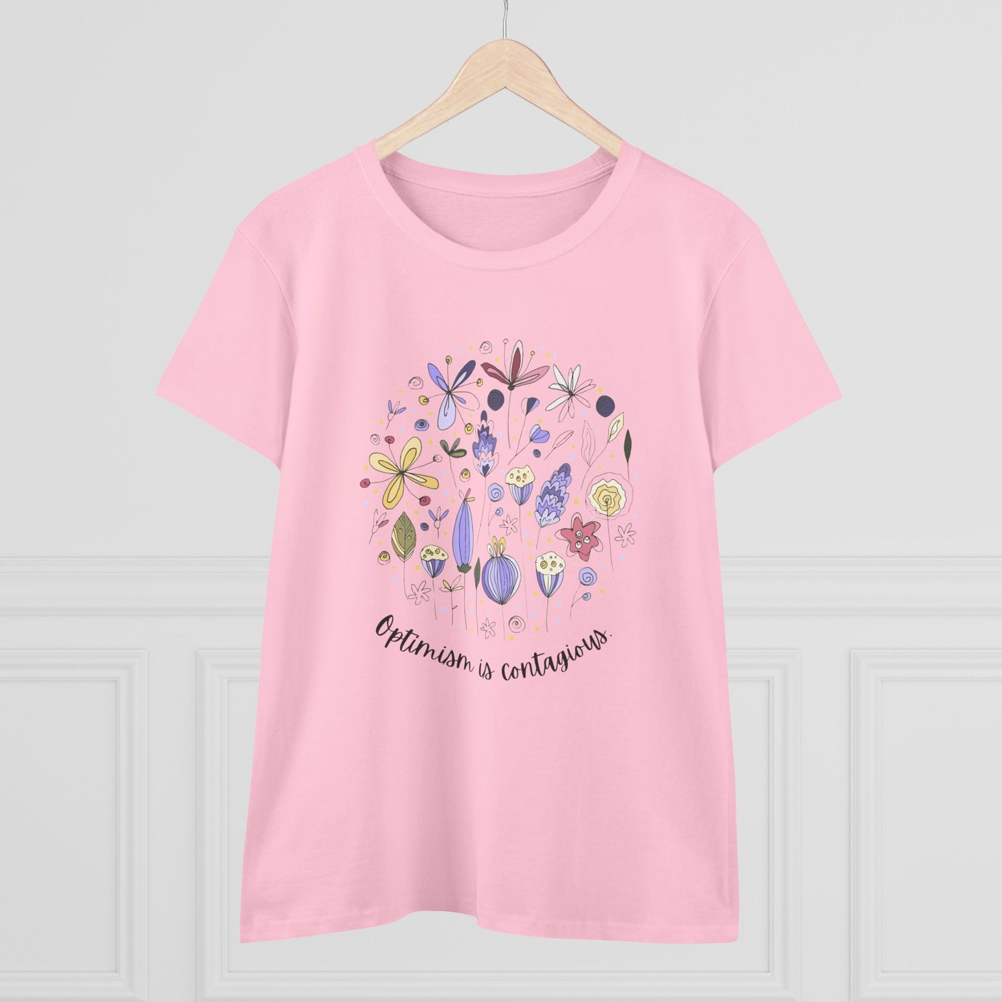 Graphic T-Shirt Flower Optimism Women's Tee