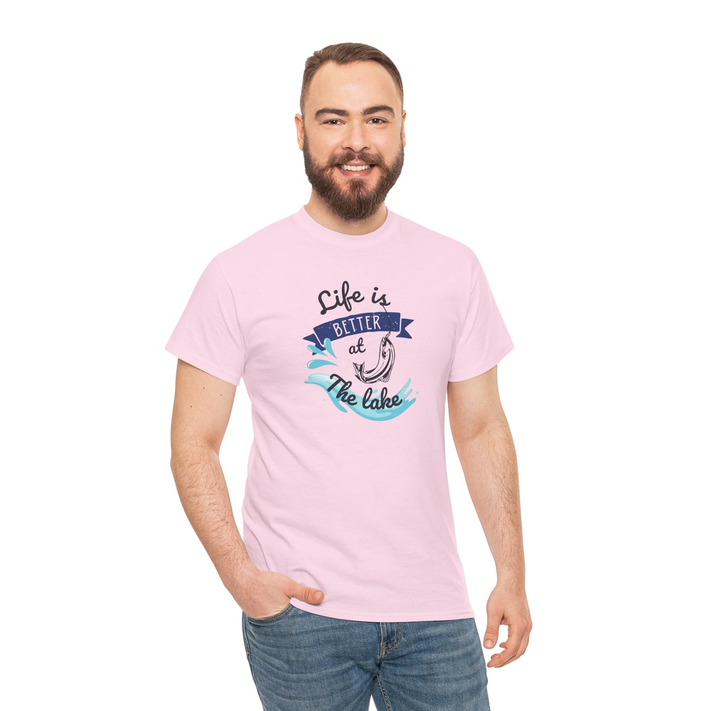 Lake Fishing Unisex Tee