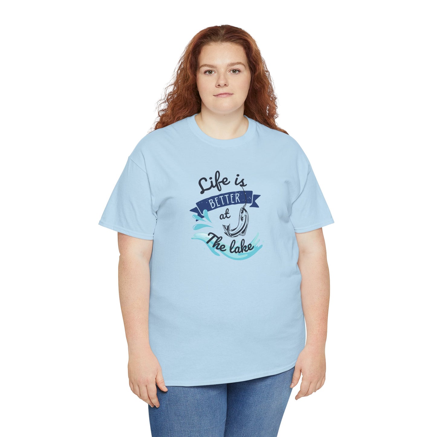 Lake Fishing Unisex Tee