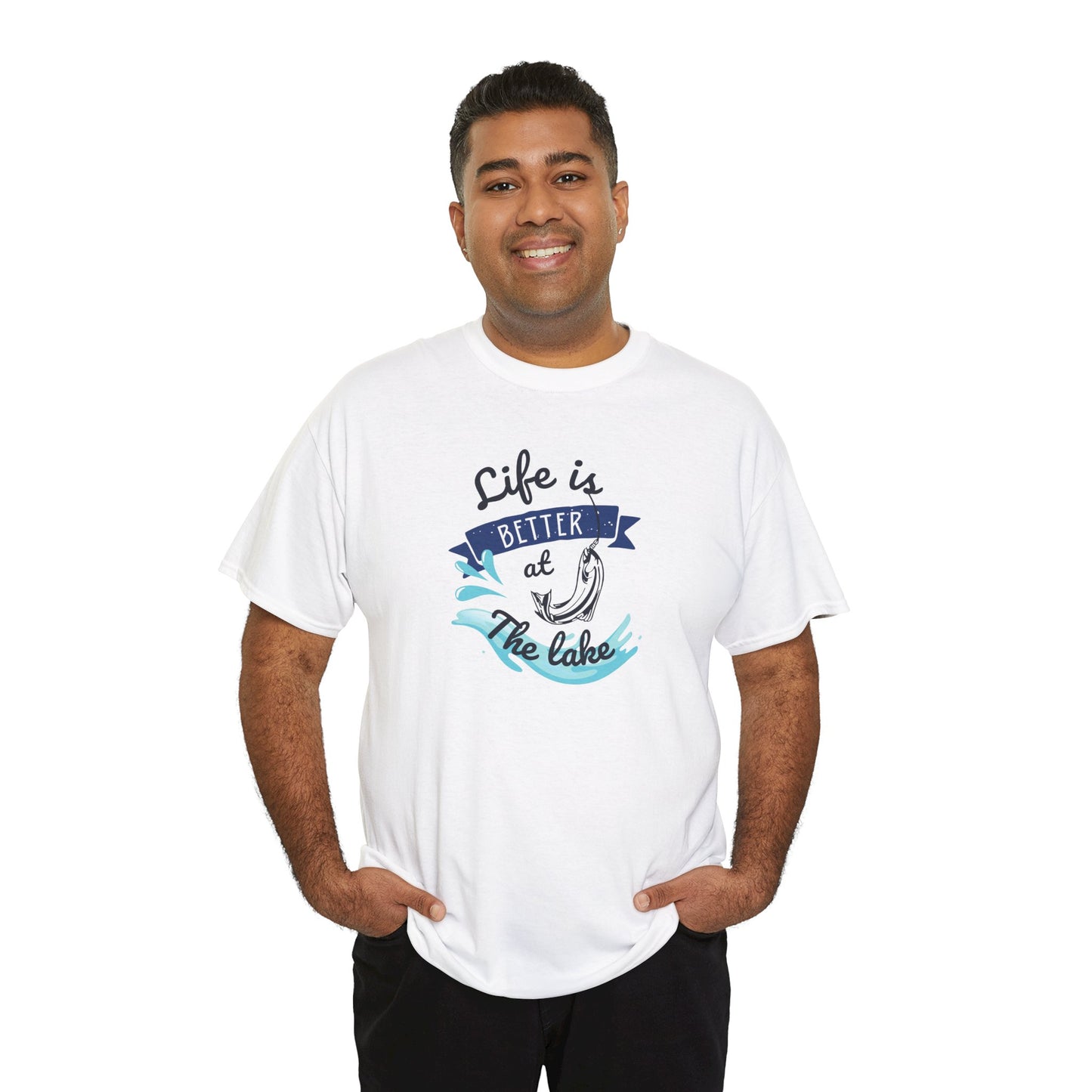 Lake Fishing Unisex Tee