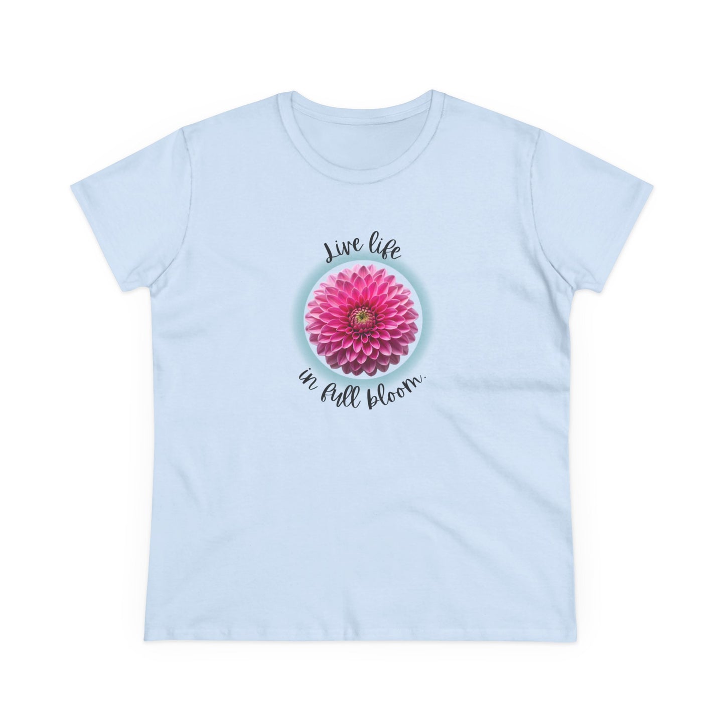 Floral Women's T Shirt Flower Tee - Inspirational Positive Saying Tee T Shirt