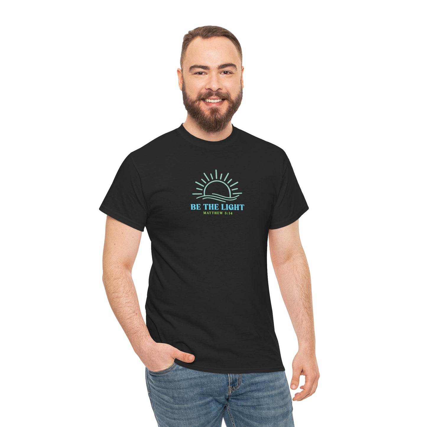 Christian Graphic Tee Be The Light