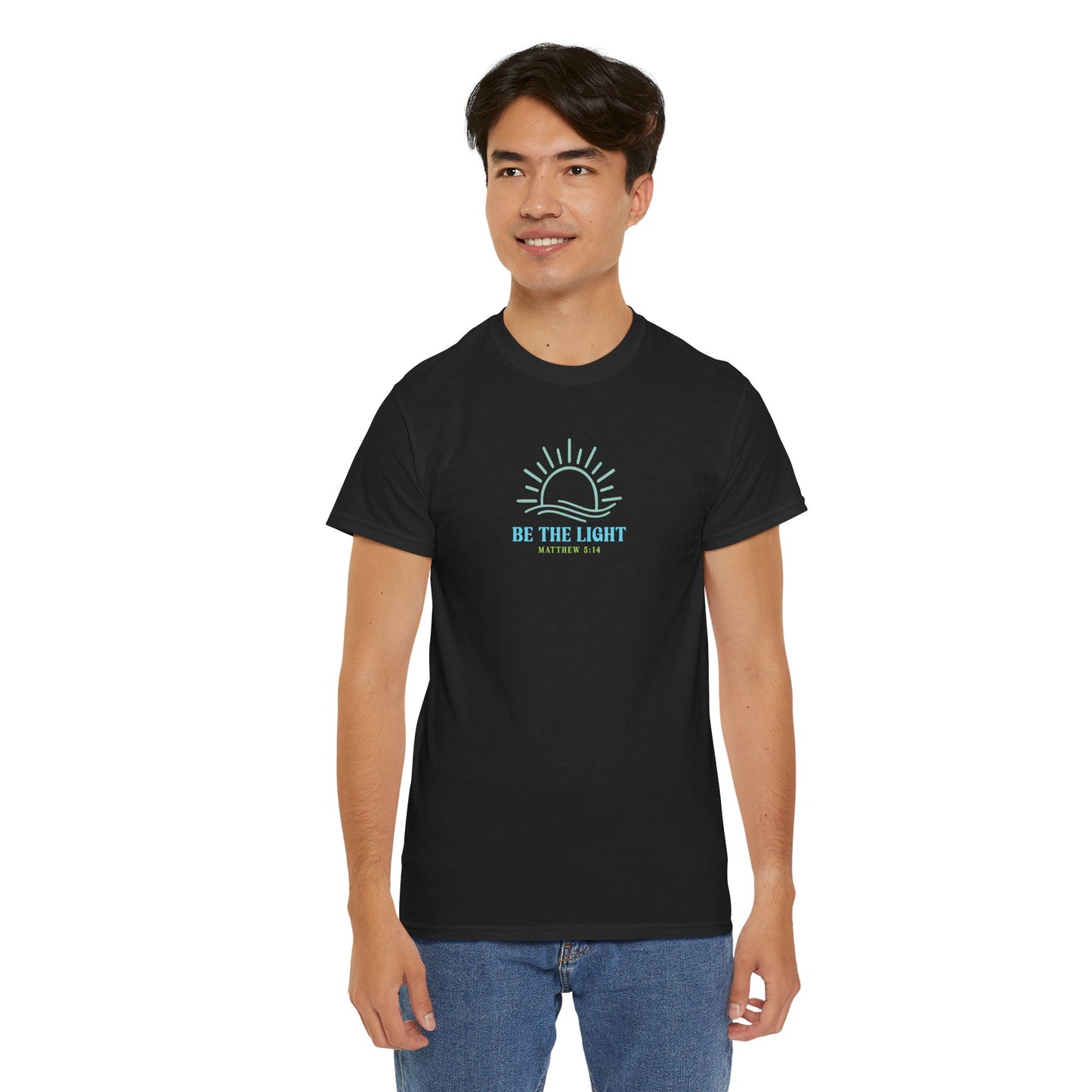 Christian Graphic Tee Be The Light
