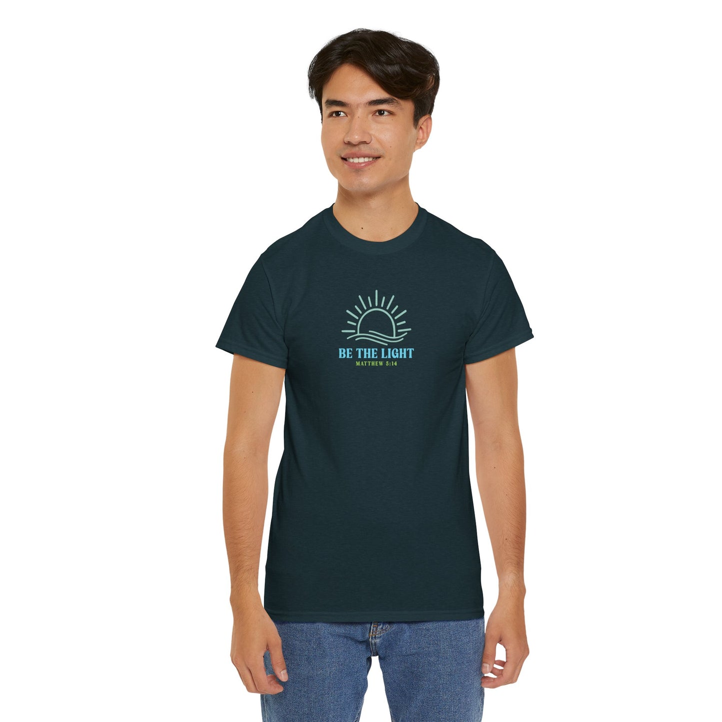 Christian Graphic Tee Be The Light