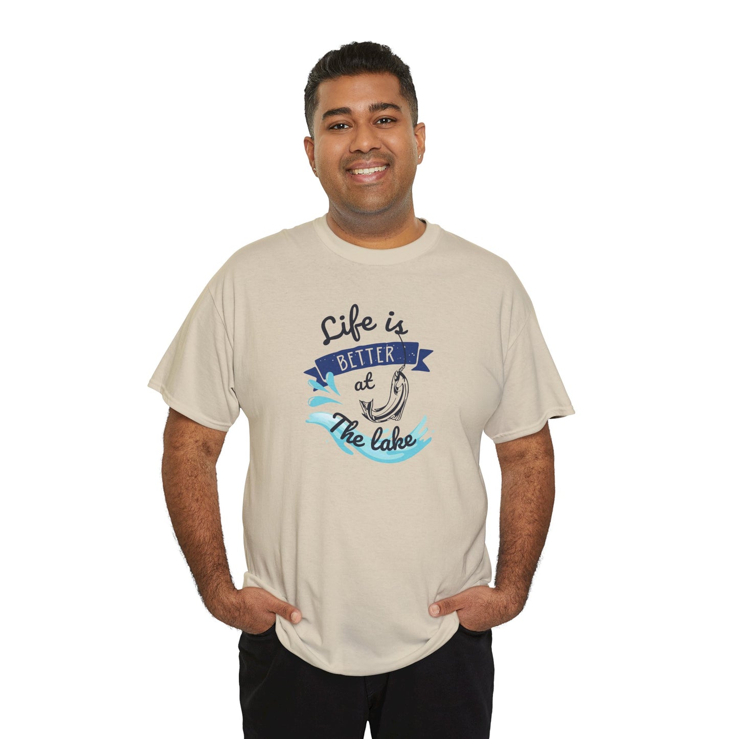 Lake Fishing Unisex Tee