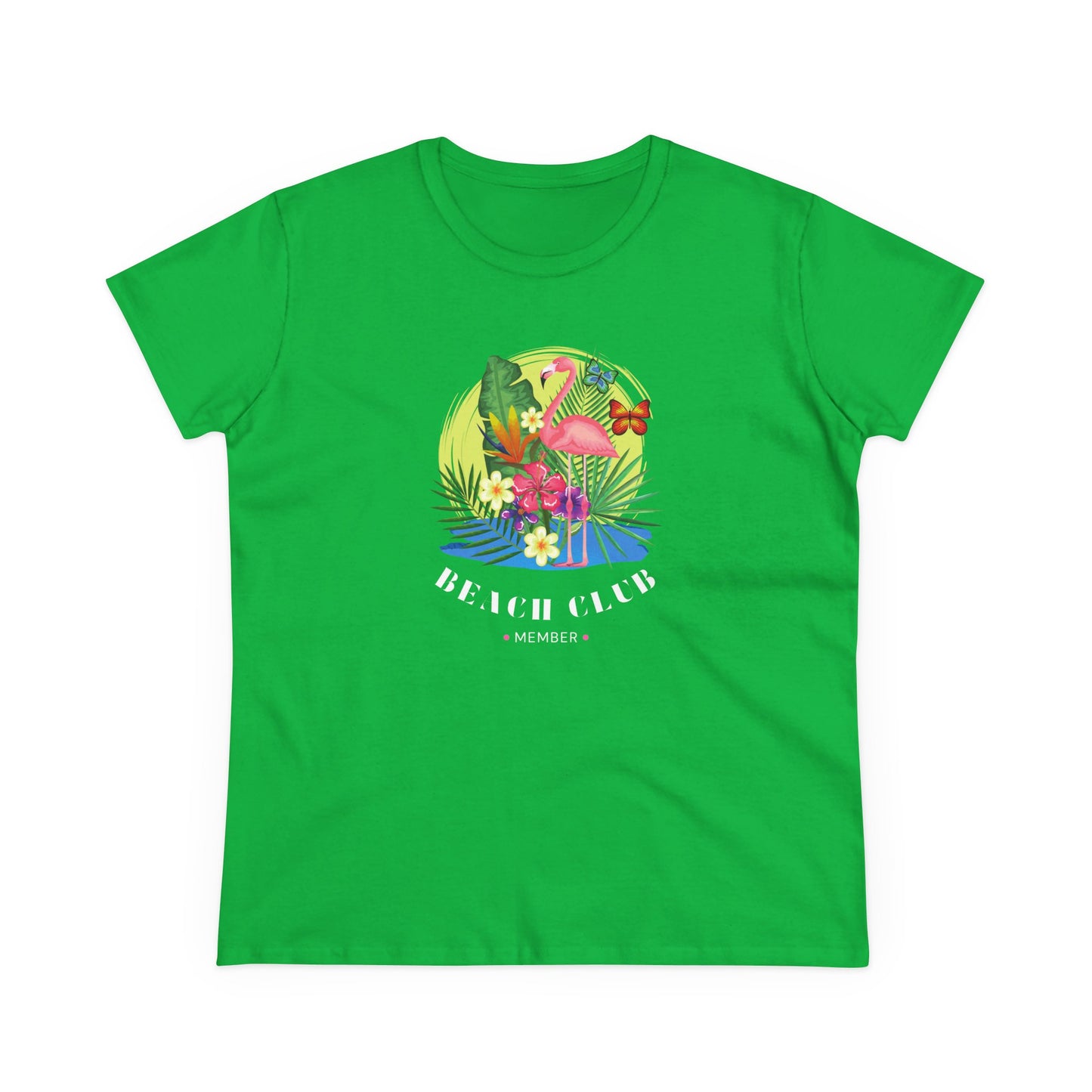 T-Shirt Tropical Beach Club Women's Graphic Flamingo Tee