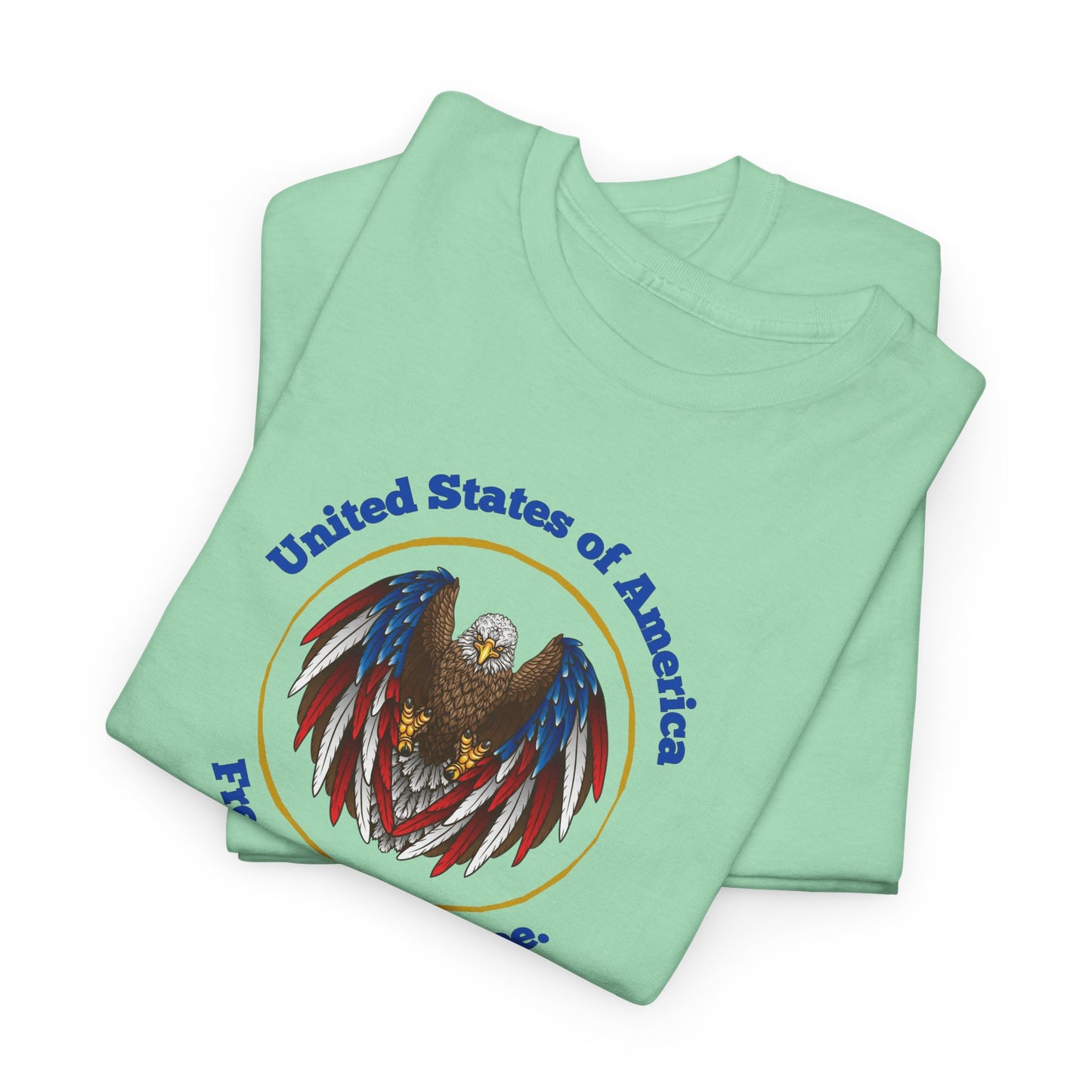 Patriotic Eagle Tee - USA Freedom