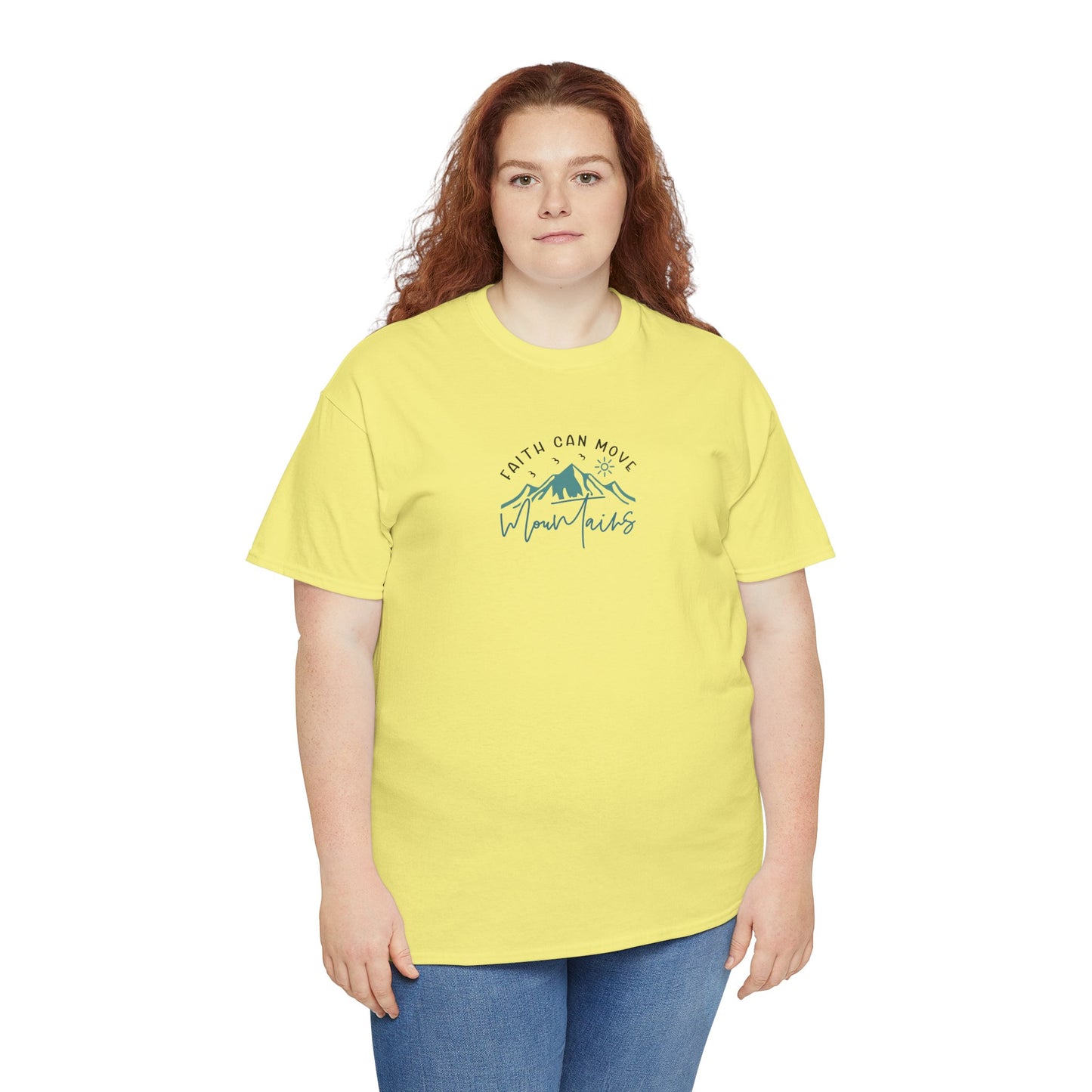 Faith Can Move Mountains Christian T-Shirt
