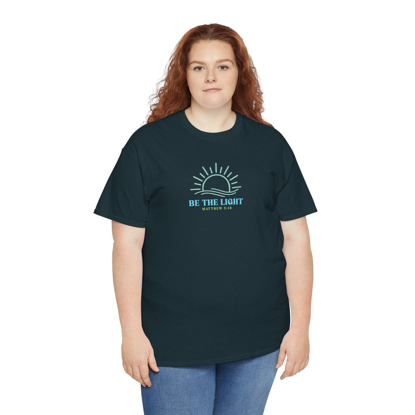 Christian Graphic Tee Be The Light