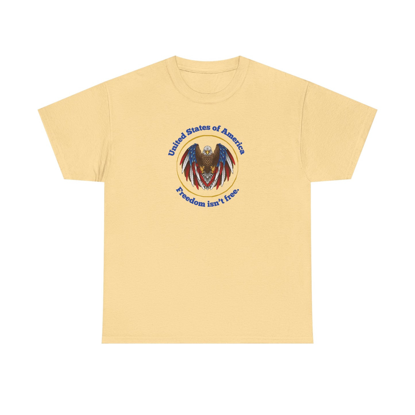 Patriotic Eagle Tee - USA Freedom