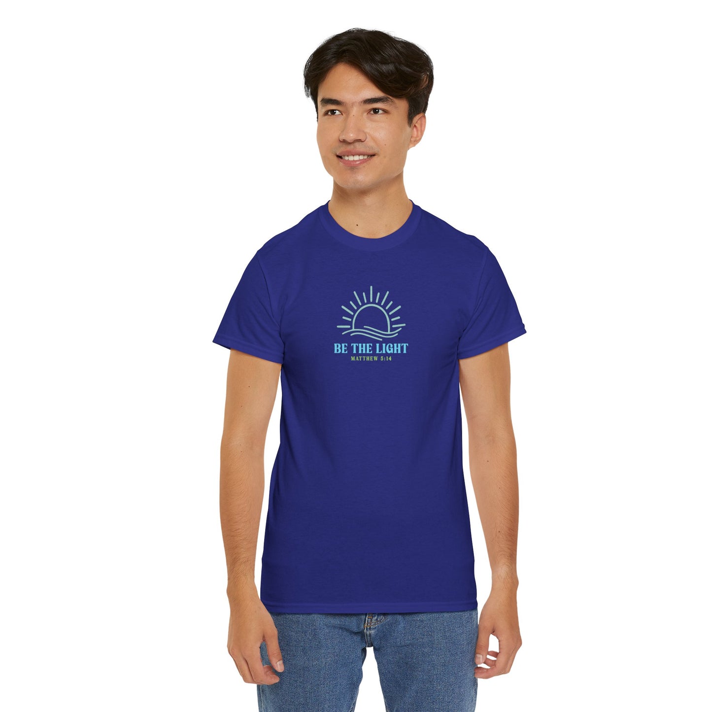 Christian Graphic Tee Be The Light