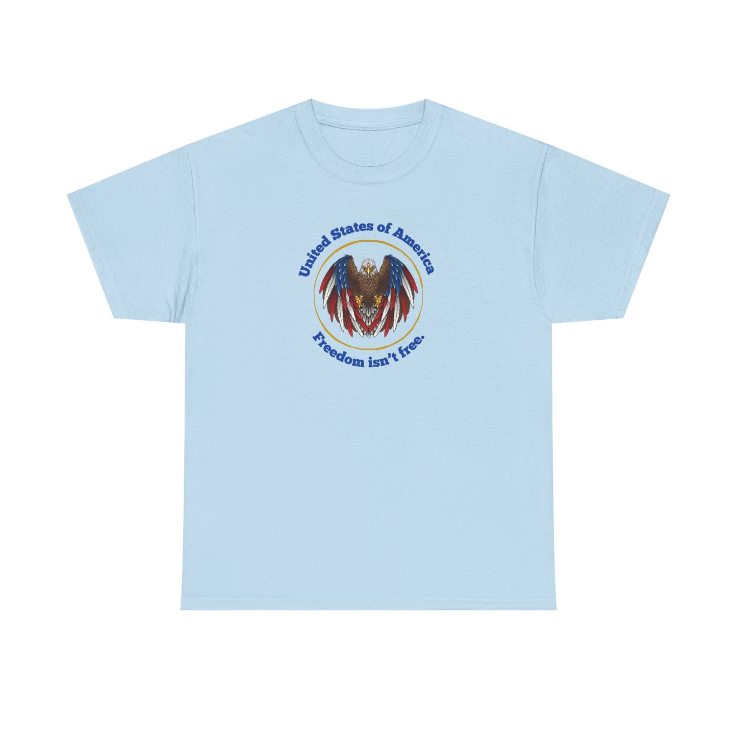 Patriotic Eagle Tee - USA Freedom