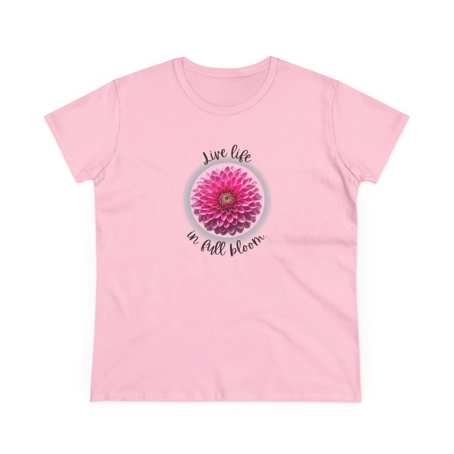 Floral Women's T Shirt Flower Tee - Inspirational Positive Saying Tee T Shirt