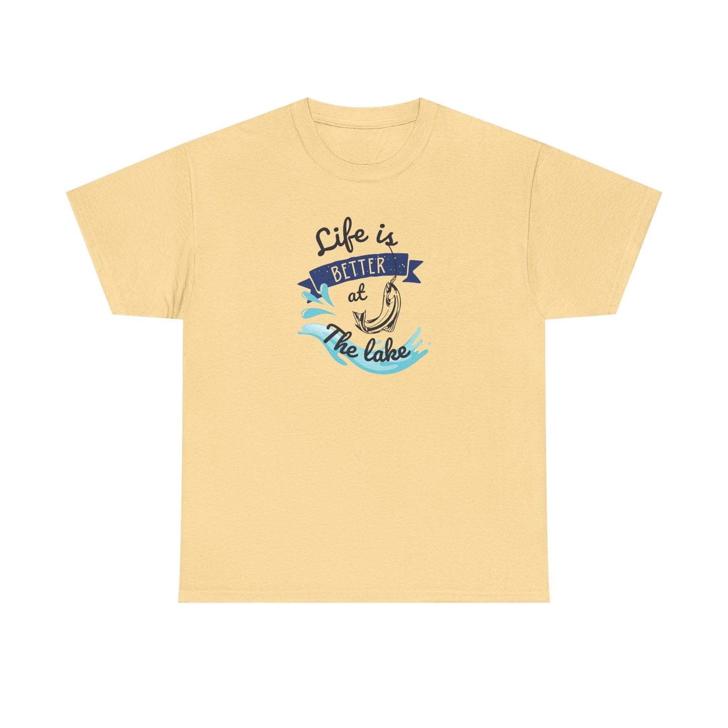 Lake Fishing Unisex Tee