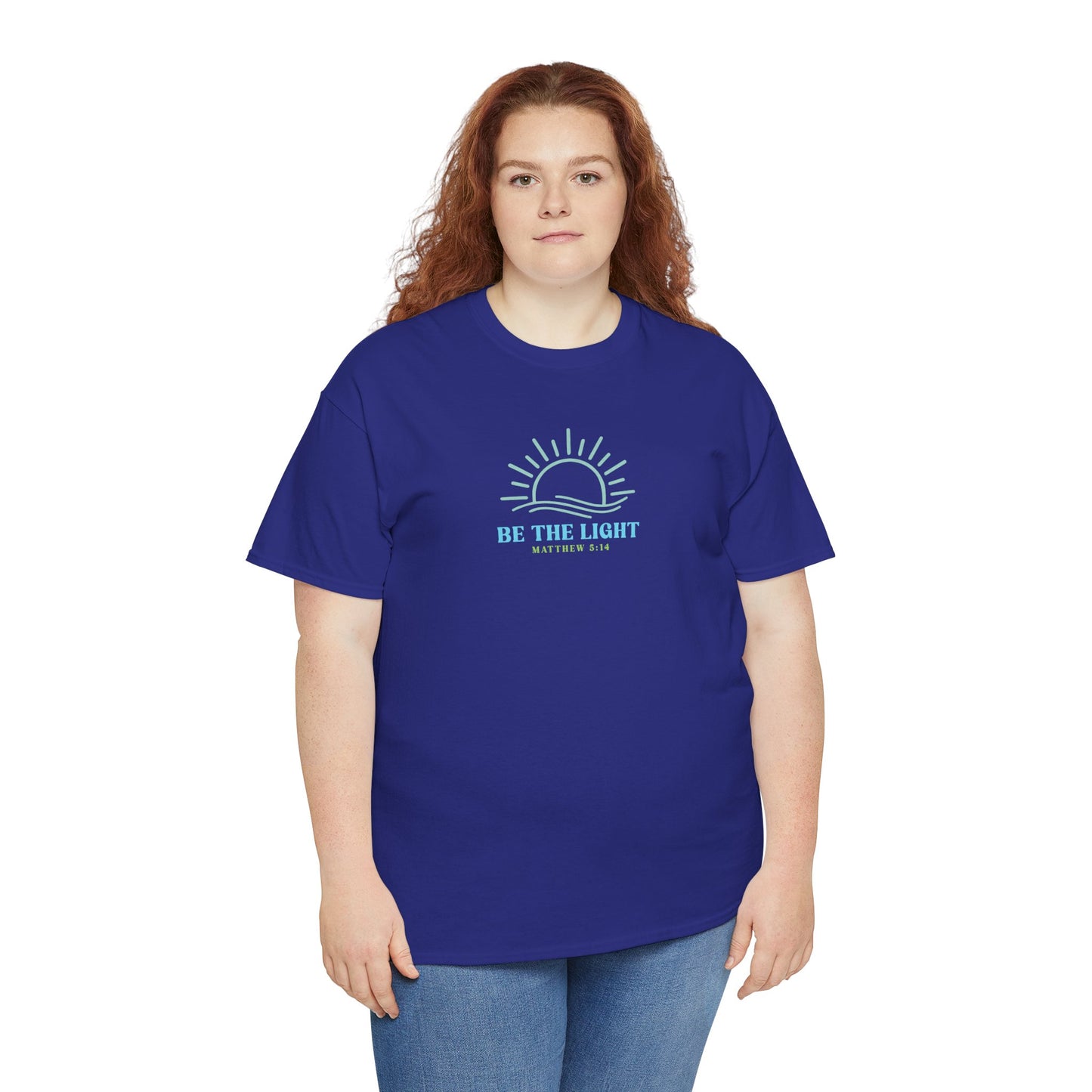 Christian Graphic Tee Be The Light
