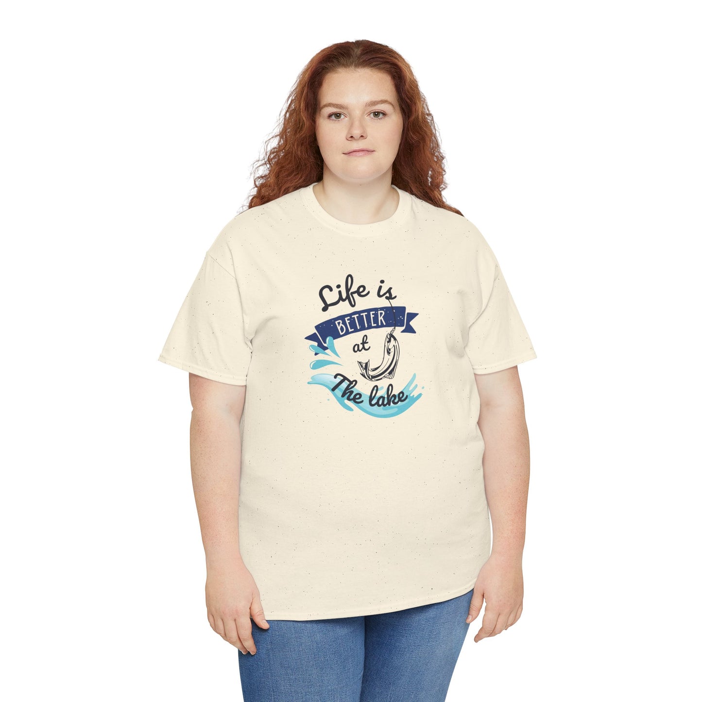 Lake Fishing Unisex Tee