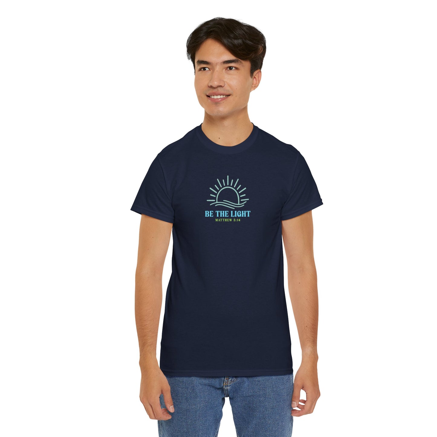 Christian Graphic Tee Be The Light