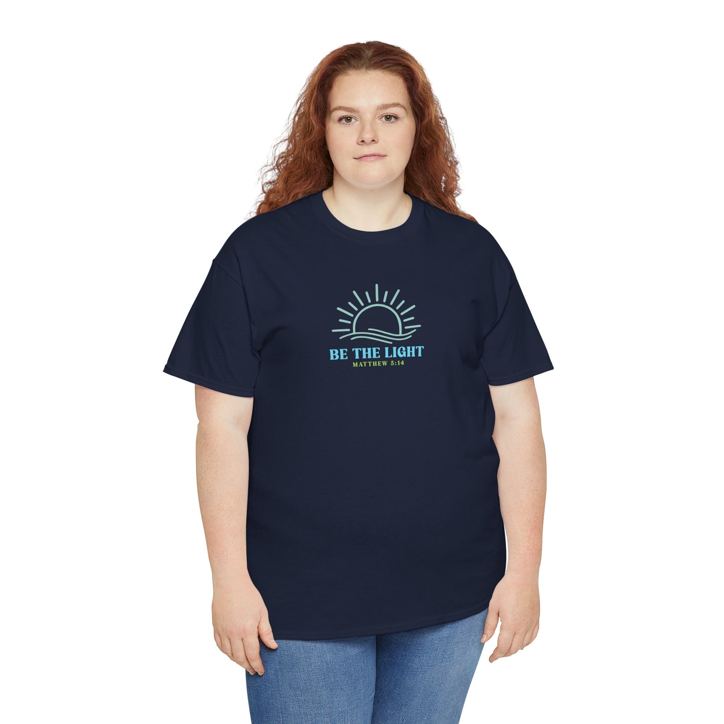 Christian Graphic Tee Be The Light