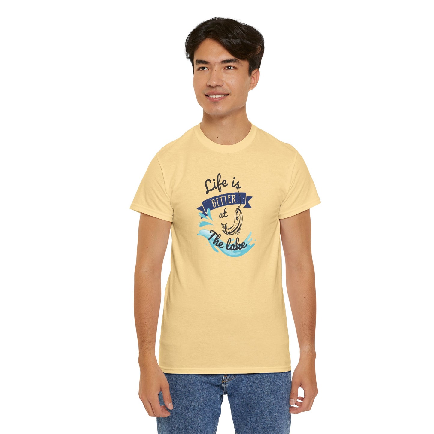 Lake Fishing Unisex Tee