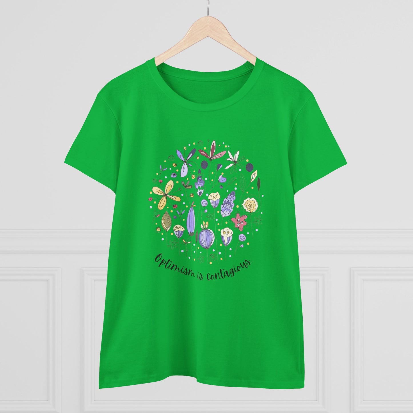 Graphic T-Shirt Flower Optimism Women's Tee