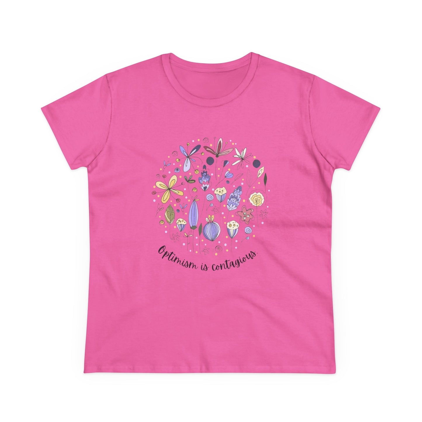 Graphic T-Shirt Flower Optimism Women's Tee