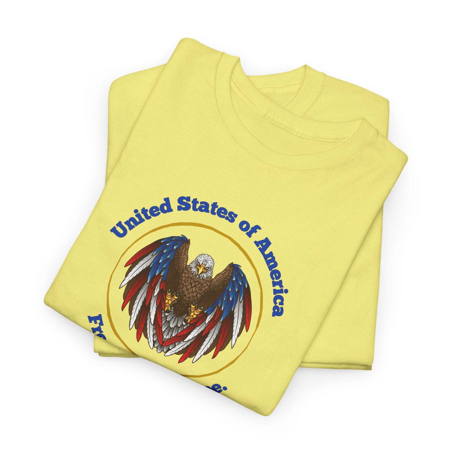 Patriotic Eagle Tee - USA Freedom