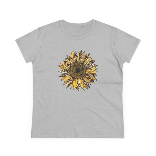 Leopard Print Women's T Shirt Animal Print T Shirt Cheetah Tee