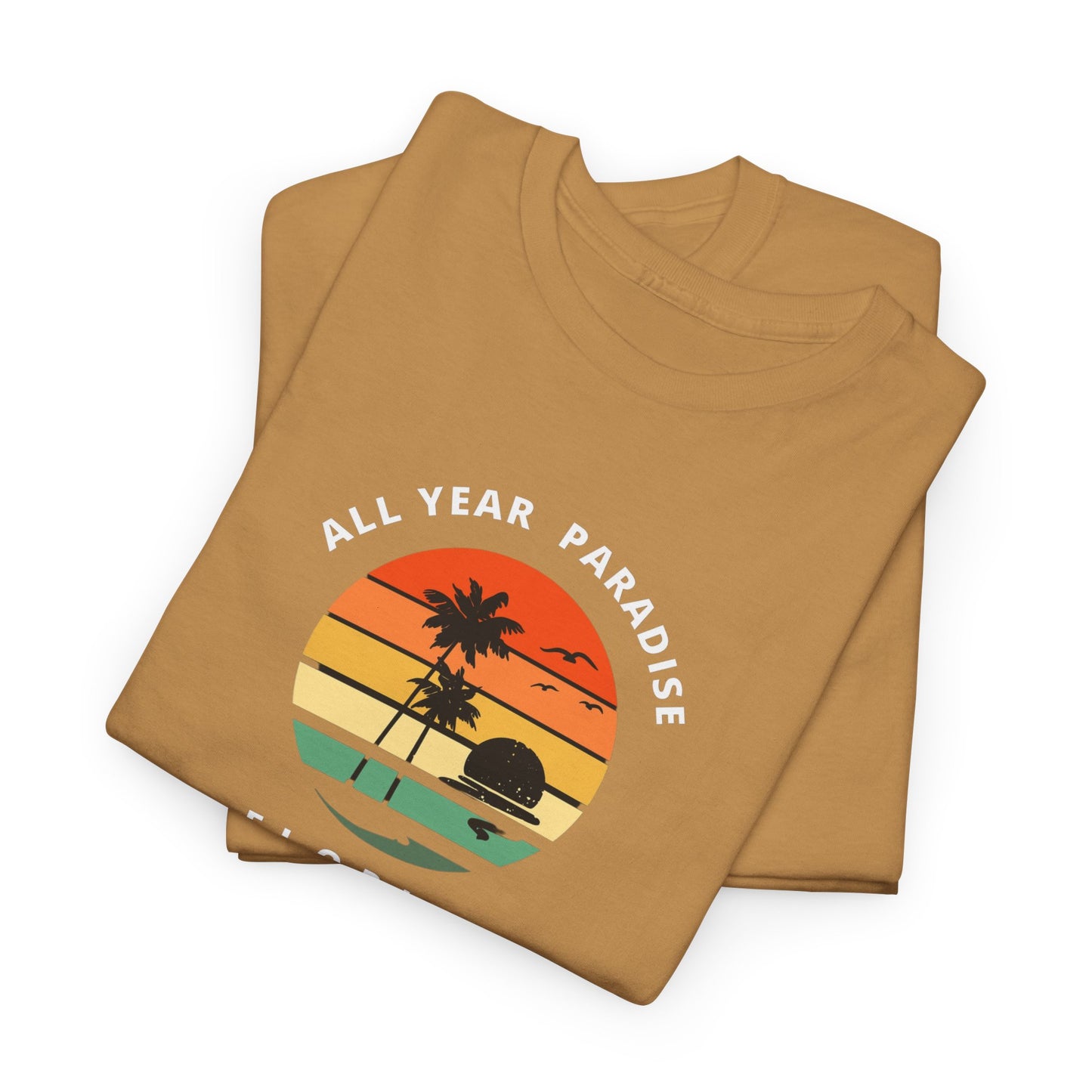 Vintage Sunset Graphic Tee, Casual T-Shirt, Summer Vibes Shirt, Beachwear, Gift for Him/Her, Cozy Everyday Wear