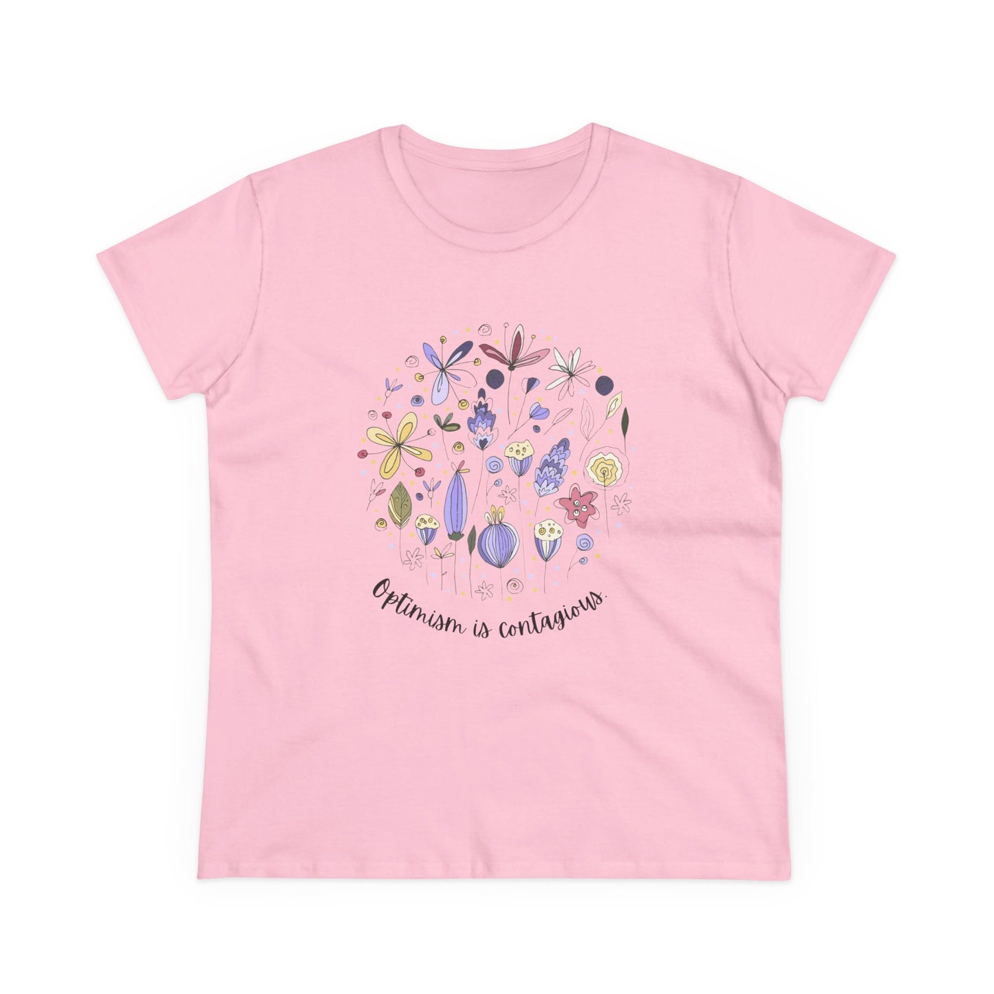 Graphic T-Shirt Flower Optimism Women's Tee