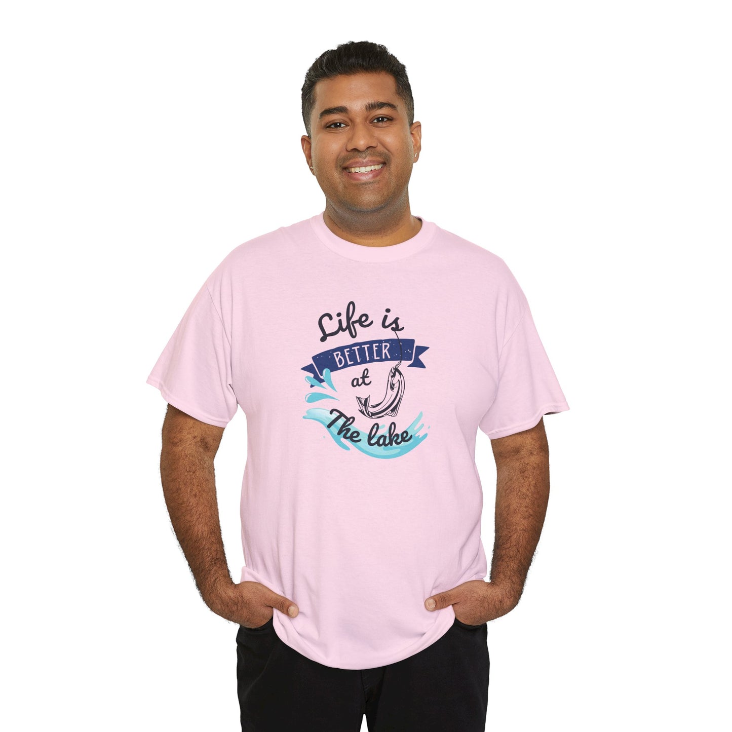 Lake Fishing Unisex Tee