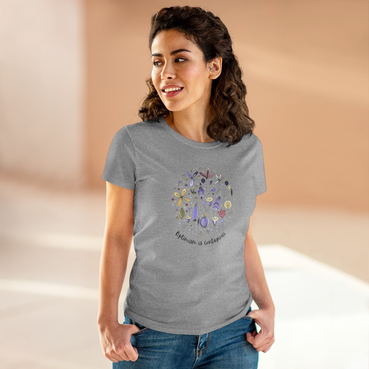 Wildflower T Shirt Women's Wildflower Tee Floral T Shirt Flower Tee Inspirational Saying