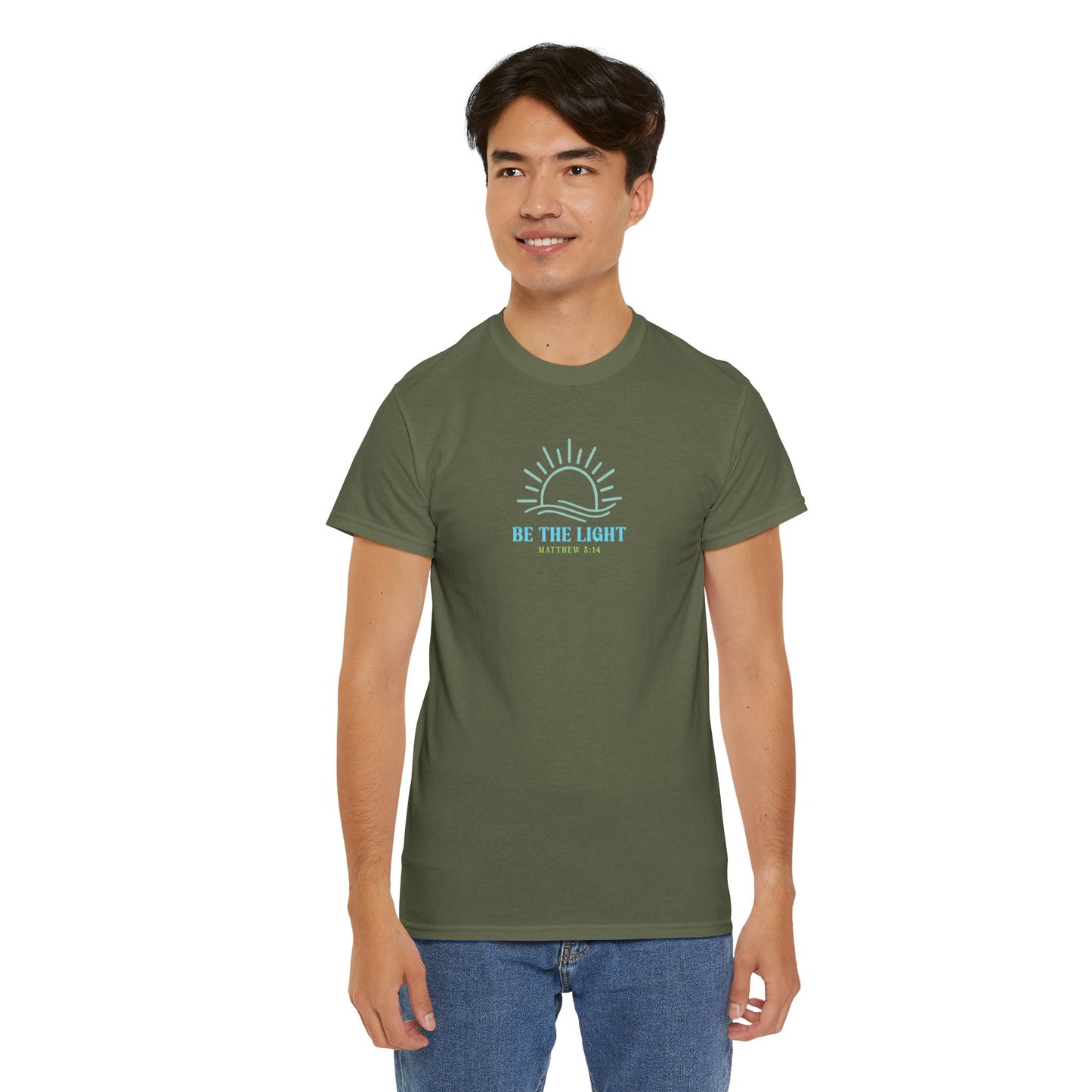 Christian Graphic Tee Be The Light